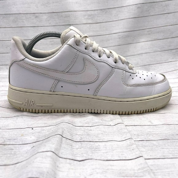 Nike Mens Air Force 1 AF1 315122-111 White on White Athletic Sneaker Size US 8 main image 7